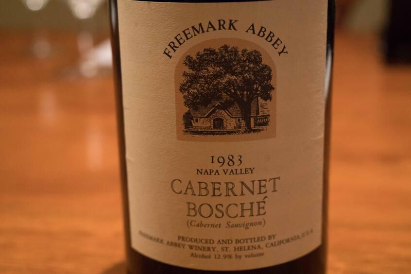 Freemark Abbey 1983 Cabernet Bosché